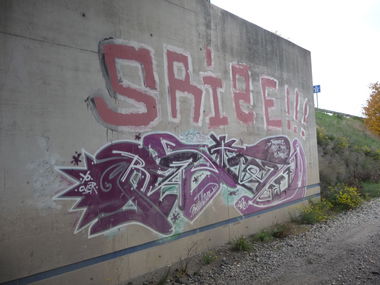 Graffiti Bombing - Photo by strasbourgraffiti