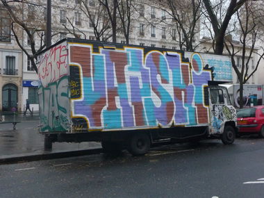 Graffiti Bombing - Photo by strasbourgraffiti