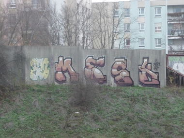 Graffiti Bombing - Photo by strasbourgraffiti