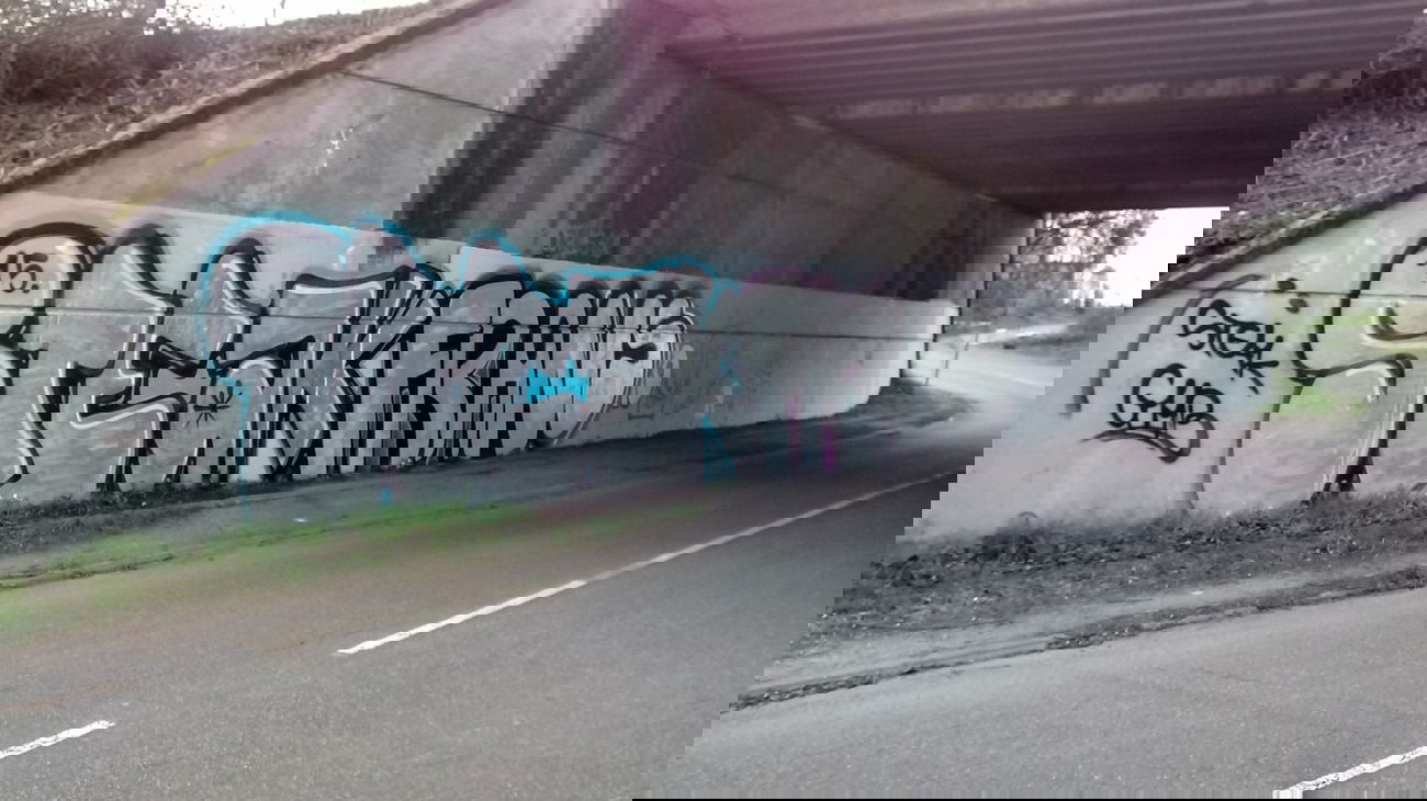 Graffiti Bombing - Photo by strasbourgraffiti