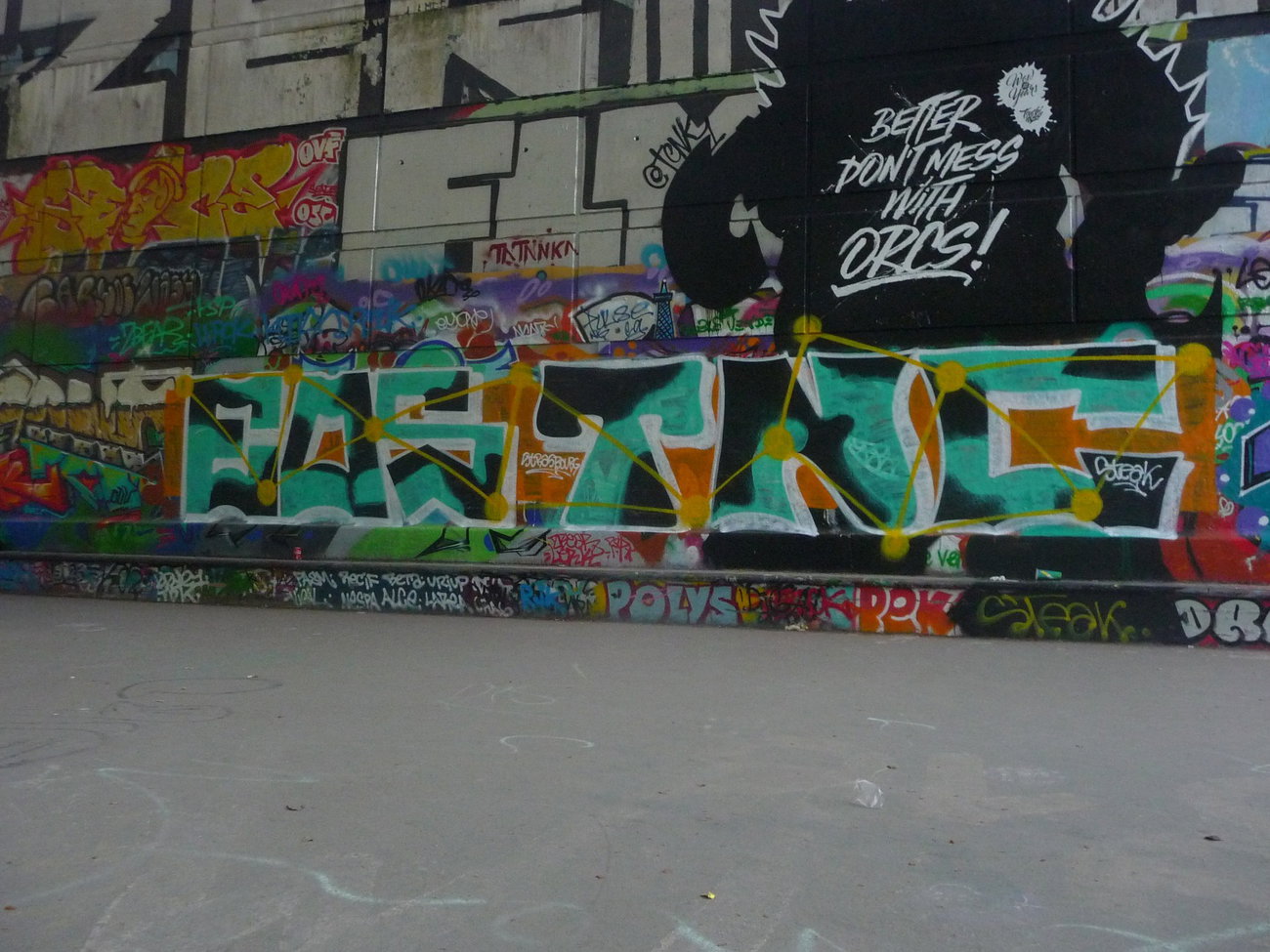 Graffiti Wall - Photo by strasbourgraffiti