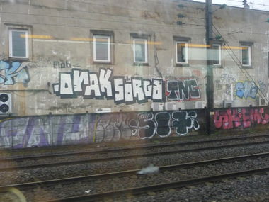 Graffiti Bombing - Photo by strasbourgraffiti