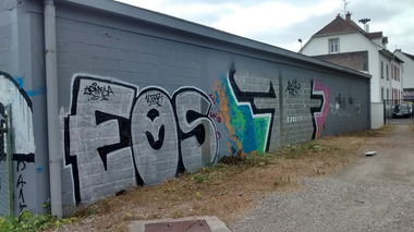 Graffiti Bombing - Photo by strasbourgraffiti