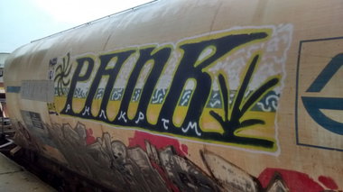 Graffiti Train - Photo by strasbourgraffiti