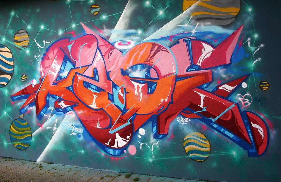 Graffiti Wall - Photo by strasbourgraffiti