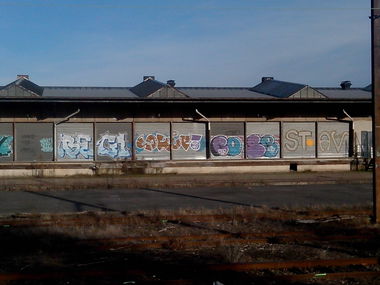 Graffiti Bombing - Photo by strasbourgraffiti