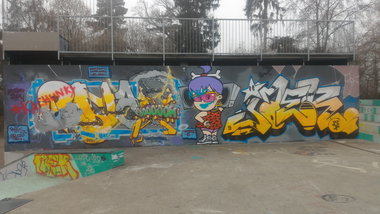 Graffiti Wall - Photo by strasbourgraffiti