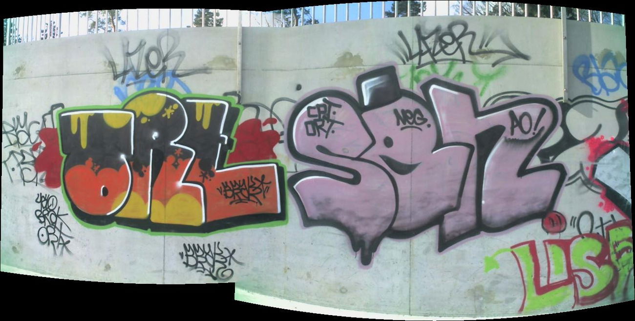 Graffiti Bombing - Photo by strasbourgraffiti