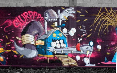 Graffiti Wall - Photo by strasbourgraffiti
