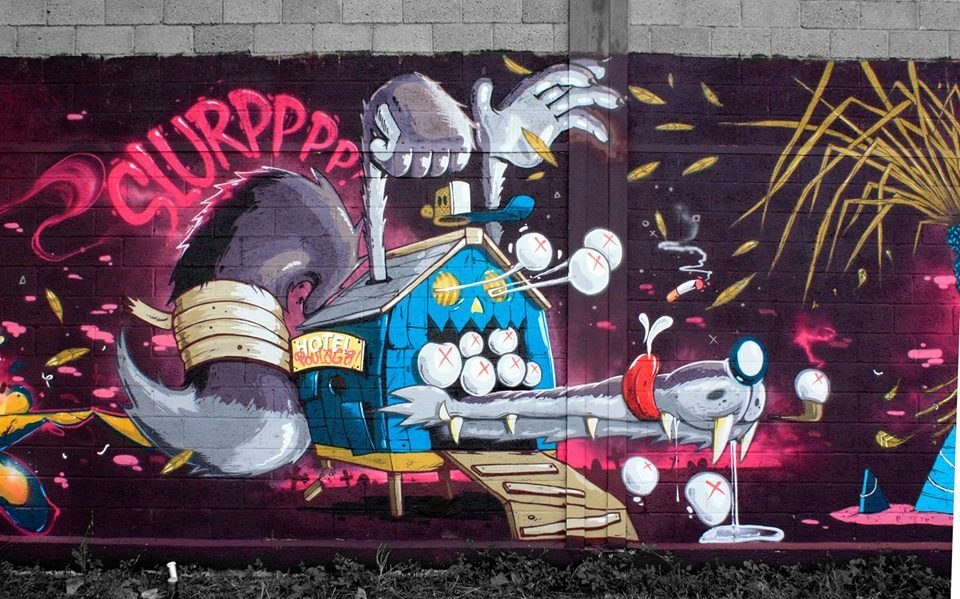 Graffiti Wall - Photo by strasbourgraffiti