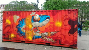 Graffiti Wall - Photo by strasbourgraffiti