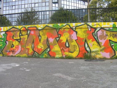 Graffiti Wall - Photo by strasbourgraffiti