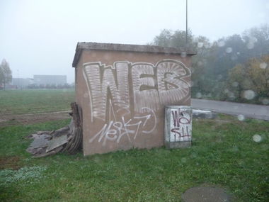 Graffiti Bombing - Photo by strasbourgraffiti