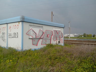 Graffiti Bombing - Photo by strasbourgraffiti