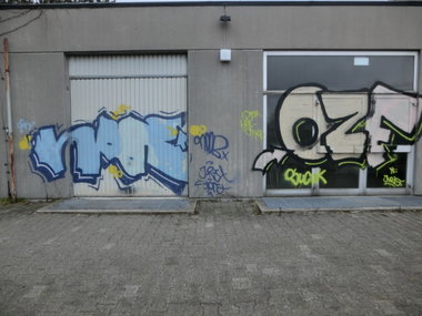 Graffiti Wall in Vöhl - Photo by street_ace - Noob, OZF, Sucuk (2014)