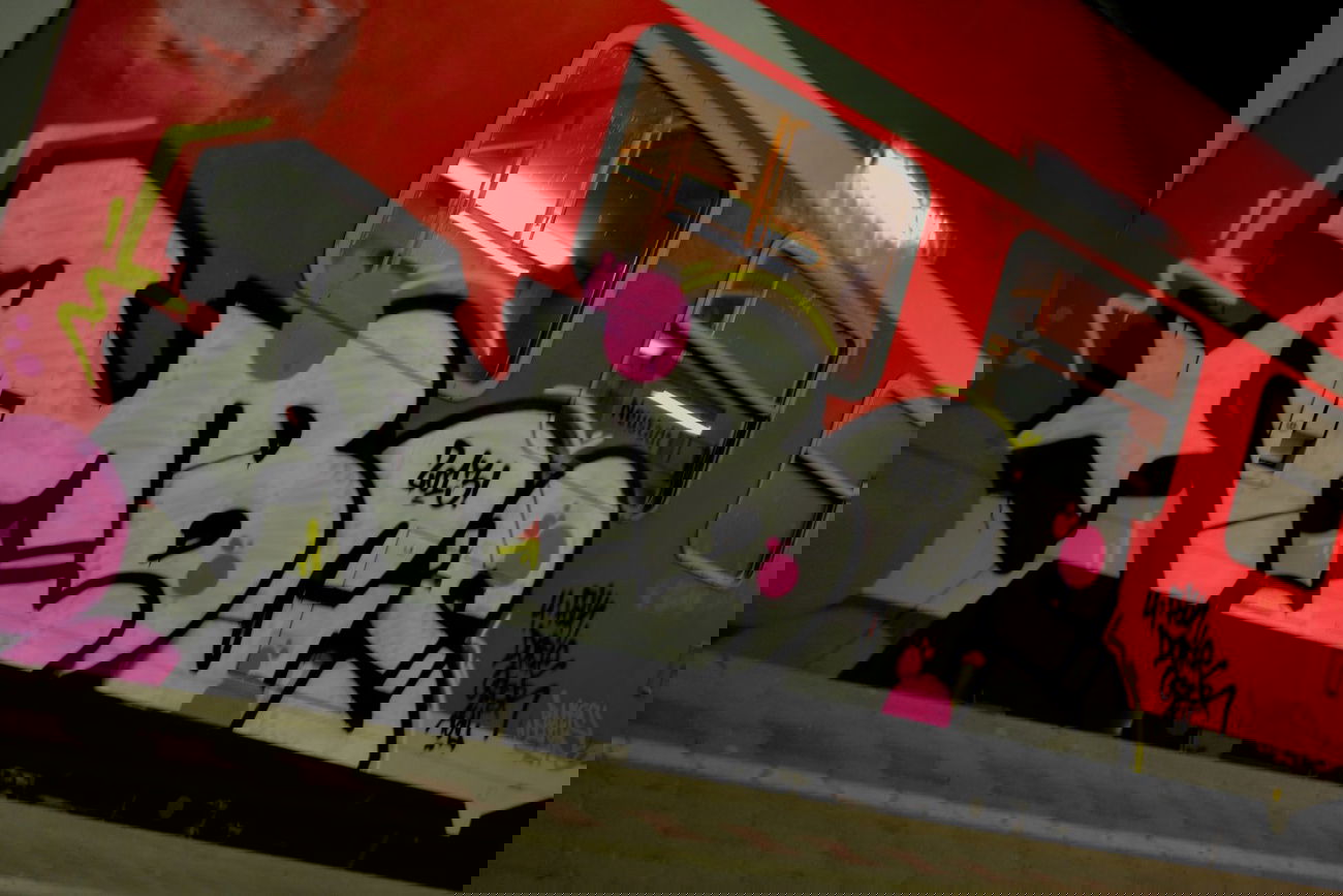 Graffiti Train - Photo by streetfiles - mbc