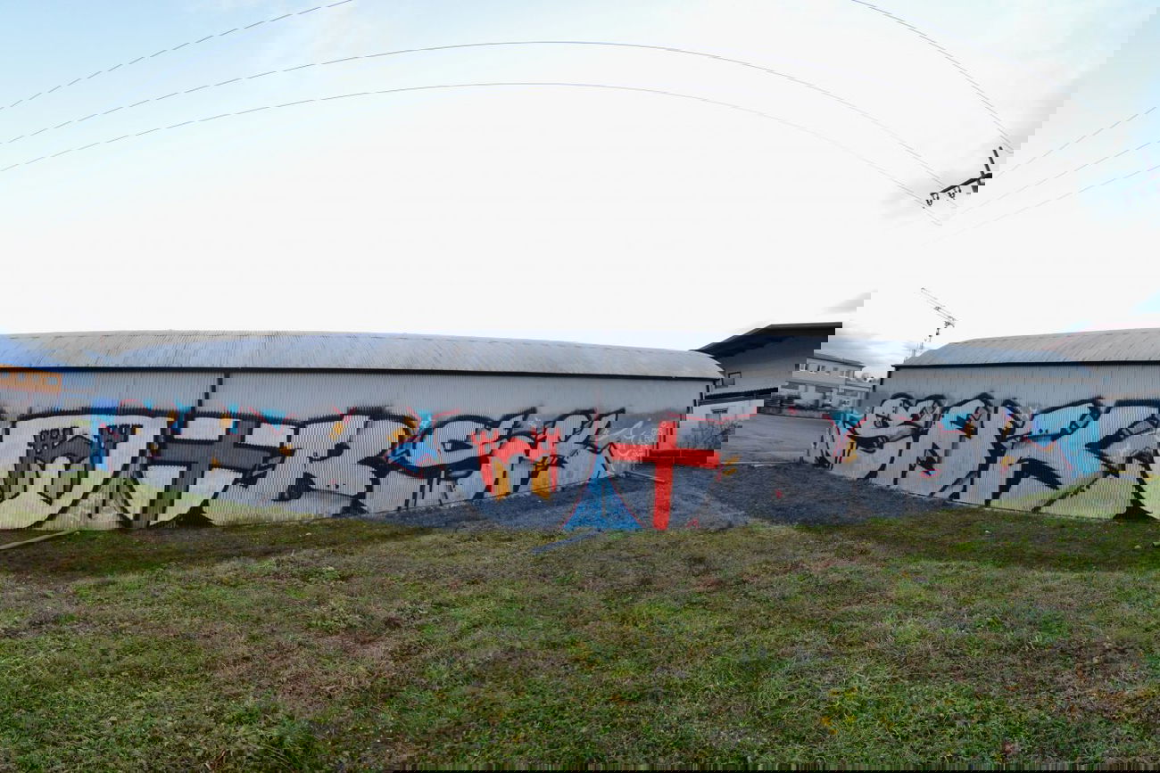 Graffiti Bombing - Photo by streetfiles - snk, bsk