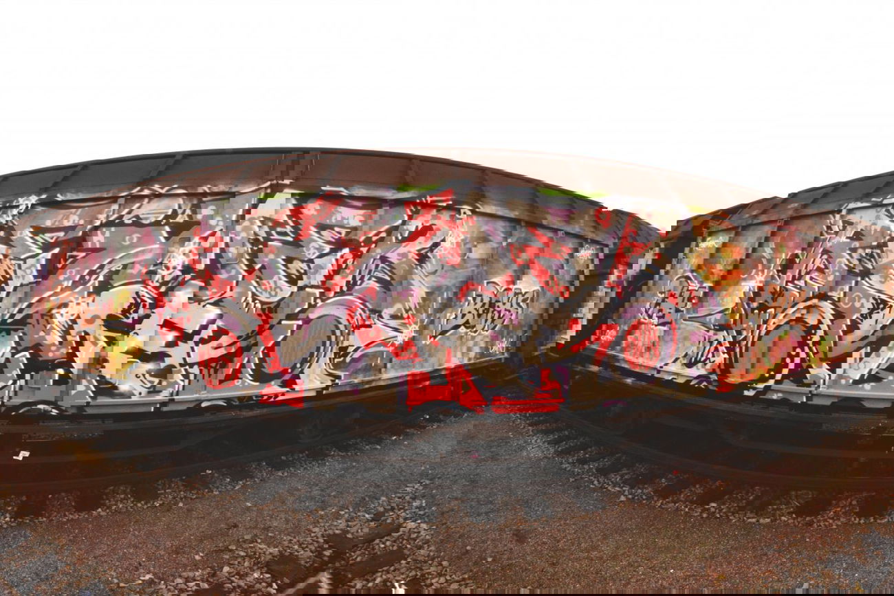 Graffiti Train - Photo by streetfiles - Reimer, Formero