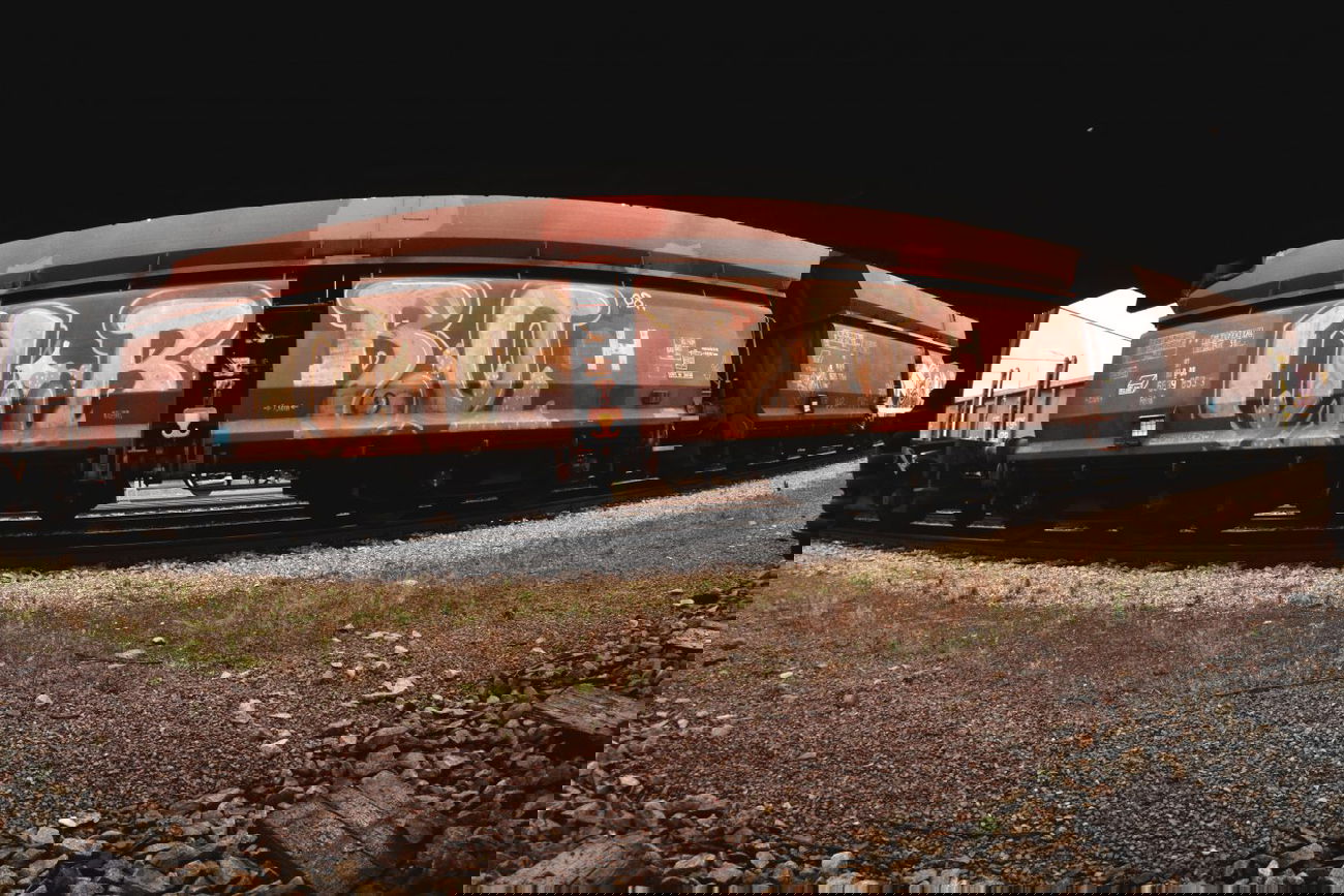 Graffiti Train - Photo by streetfiles