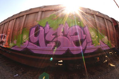 Graffiti Train - Photo by streetfiles - Ysel (2014)