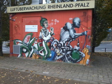 Graffiti Wall in Mainz - Photo by streetpsycho - Mainz