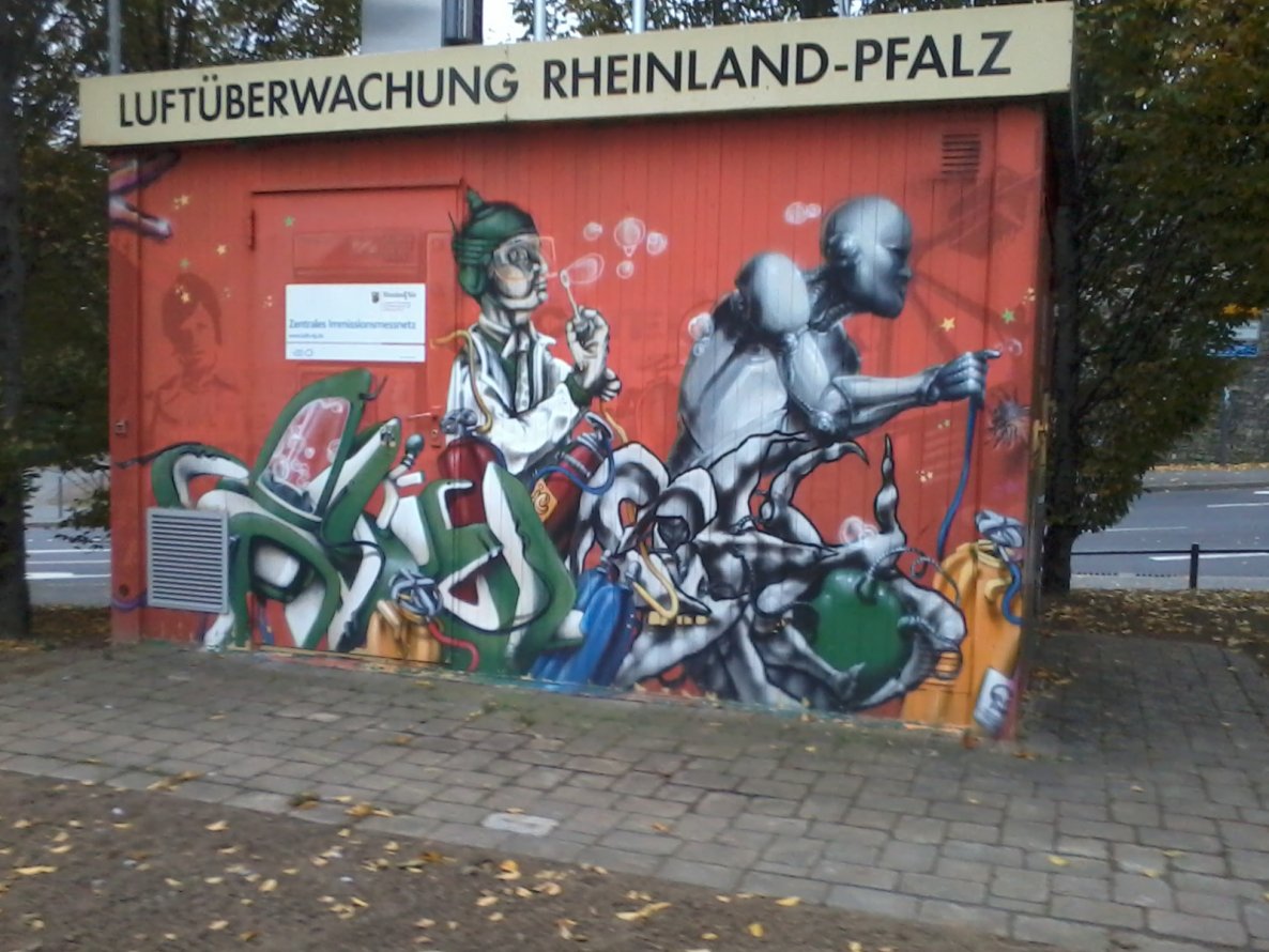 Graffiti Wall in Mainz - Photo by streetpsycho - Mainz