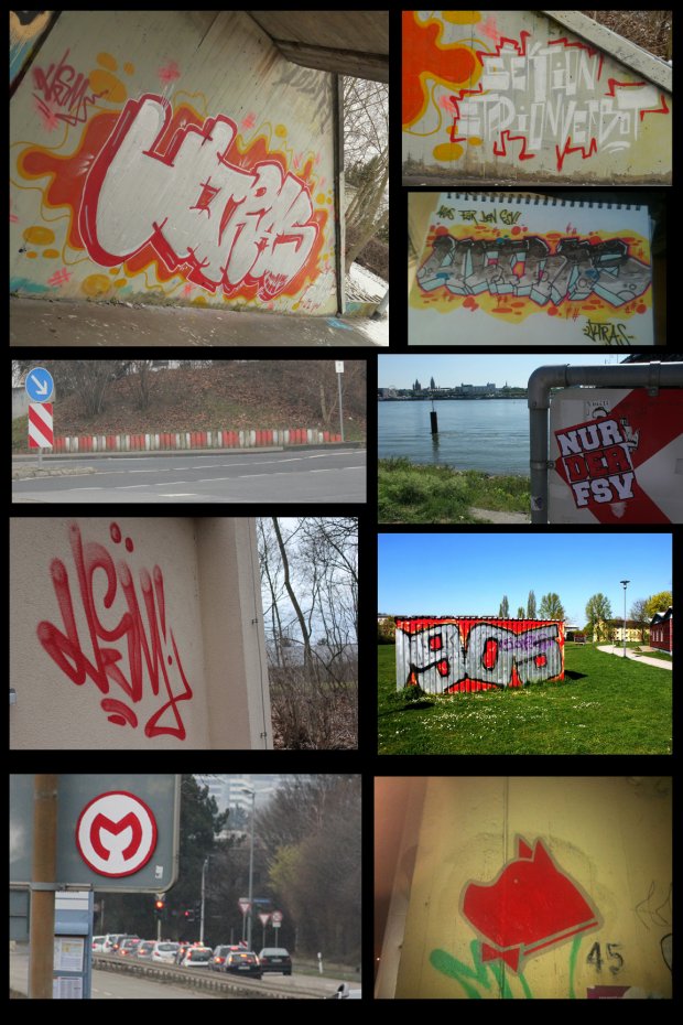 Graffiti Wall - Photo by streetpsycho - Ultras, Mainz