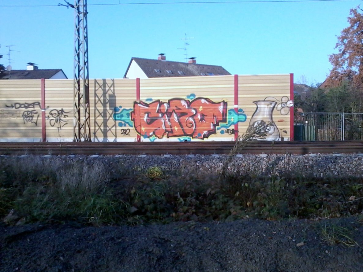 Graffiti Wall - Photo by streetpsycho - Ciro, Mainz