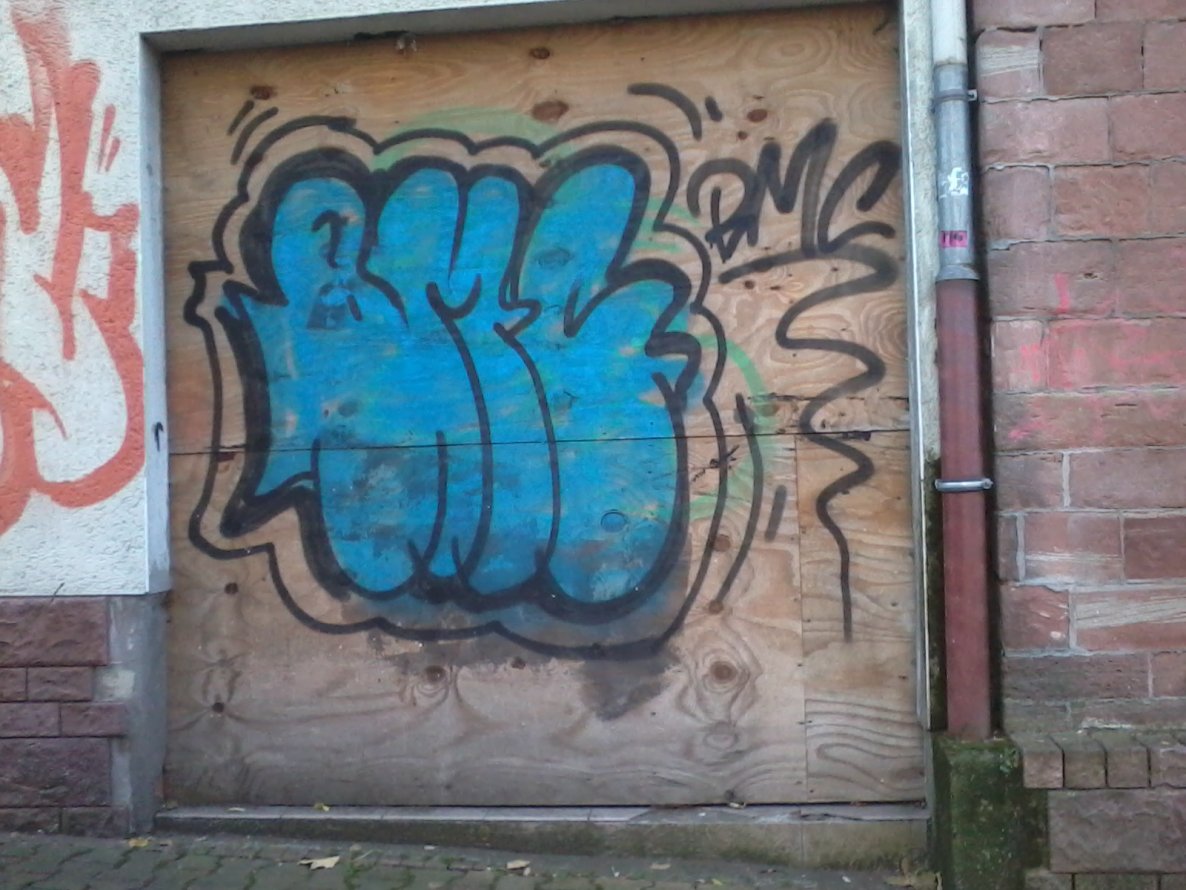 Graffiti Wall - Photo by streetpsycho - bmc, Mainz