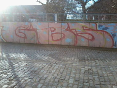 Graffiti Bombing - Photo by streetpsycho - GBS, Mainz