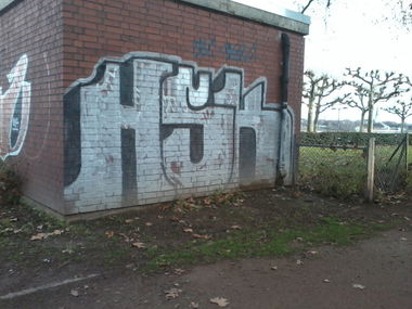 Graffiti Bombing - Photo by streetpsycho - hsk, mainz