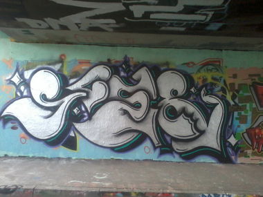 Graffiti Wall - Photo by streetpsycho - Scer, Mainz