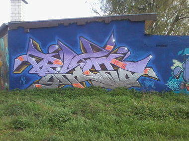 Graffiti Wall - Photo by streetpsycho - SRRG, Mainz