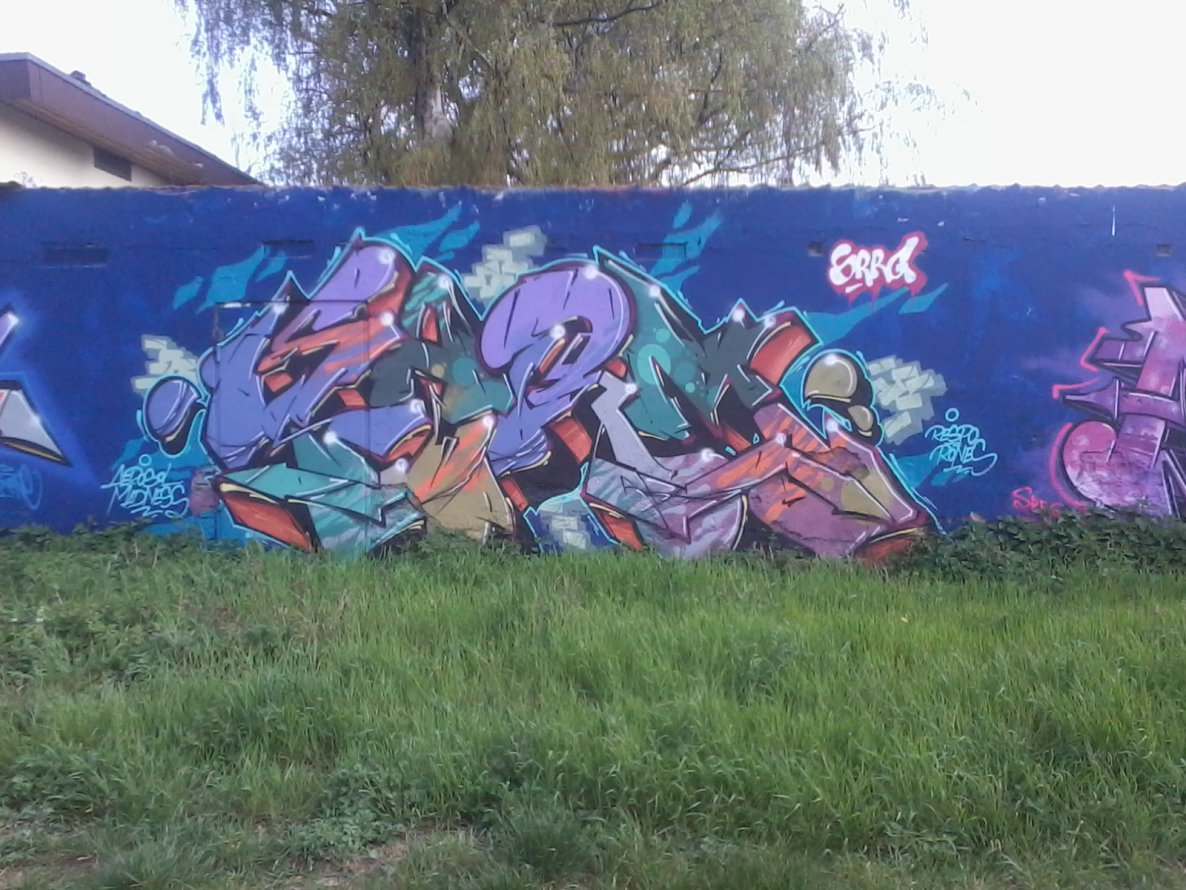 Graffiti Wall - Photo by streetpsycho - SRRG, Mainz