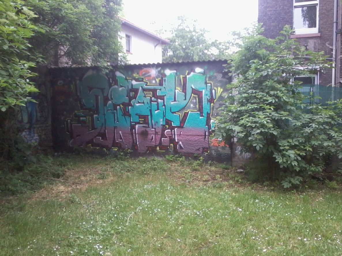 Graffiti Wall - Photo by streetpsycho - Quapo, Quapos, Mainz