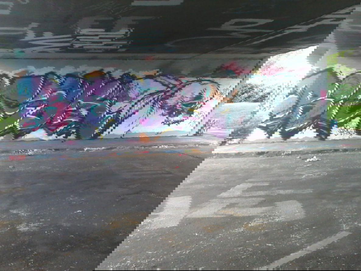 Graffiti Wall - Photo by streetpsycho - Bizar, Mainz, Wiesbaden