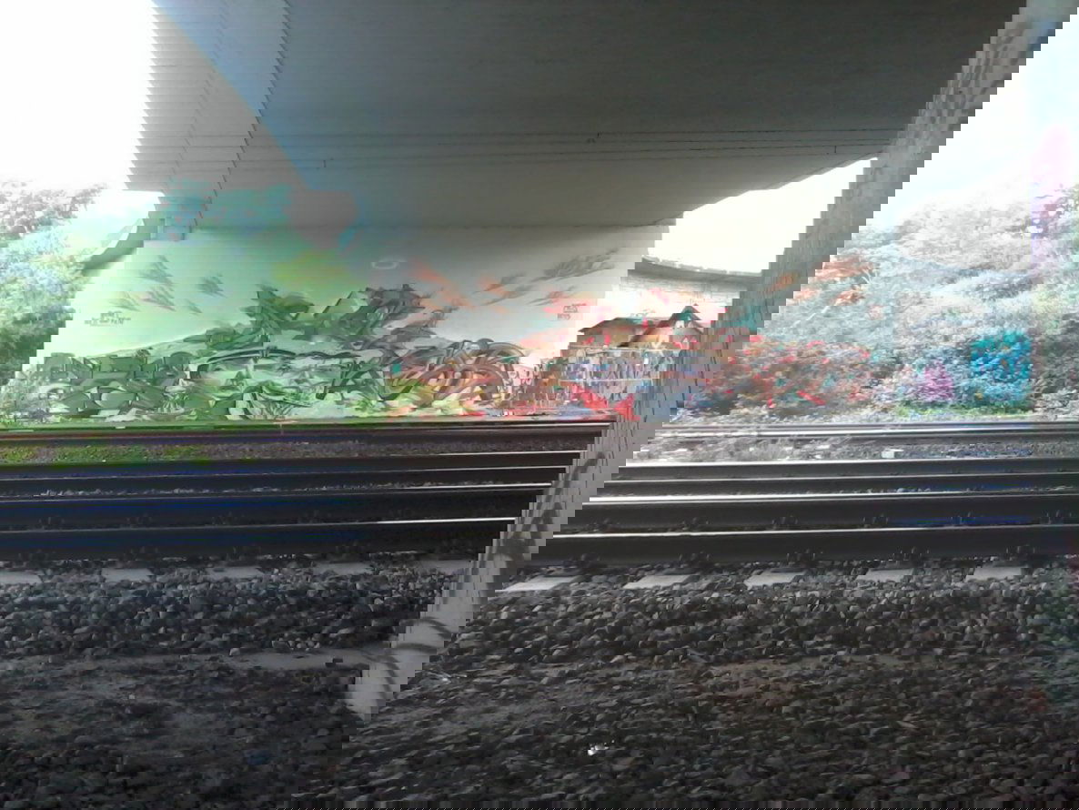 Graffiti Wall - Photo by streetpsycho - Mainz, Wiesbaden