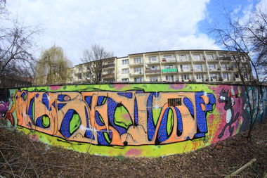 Graffiti Wall - Photo by streetsupply