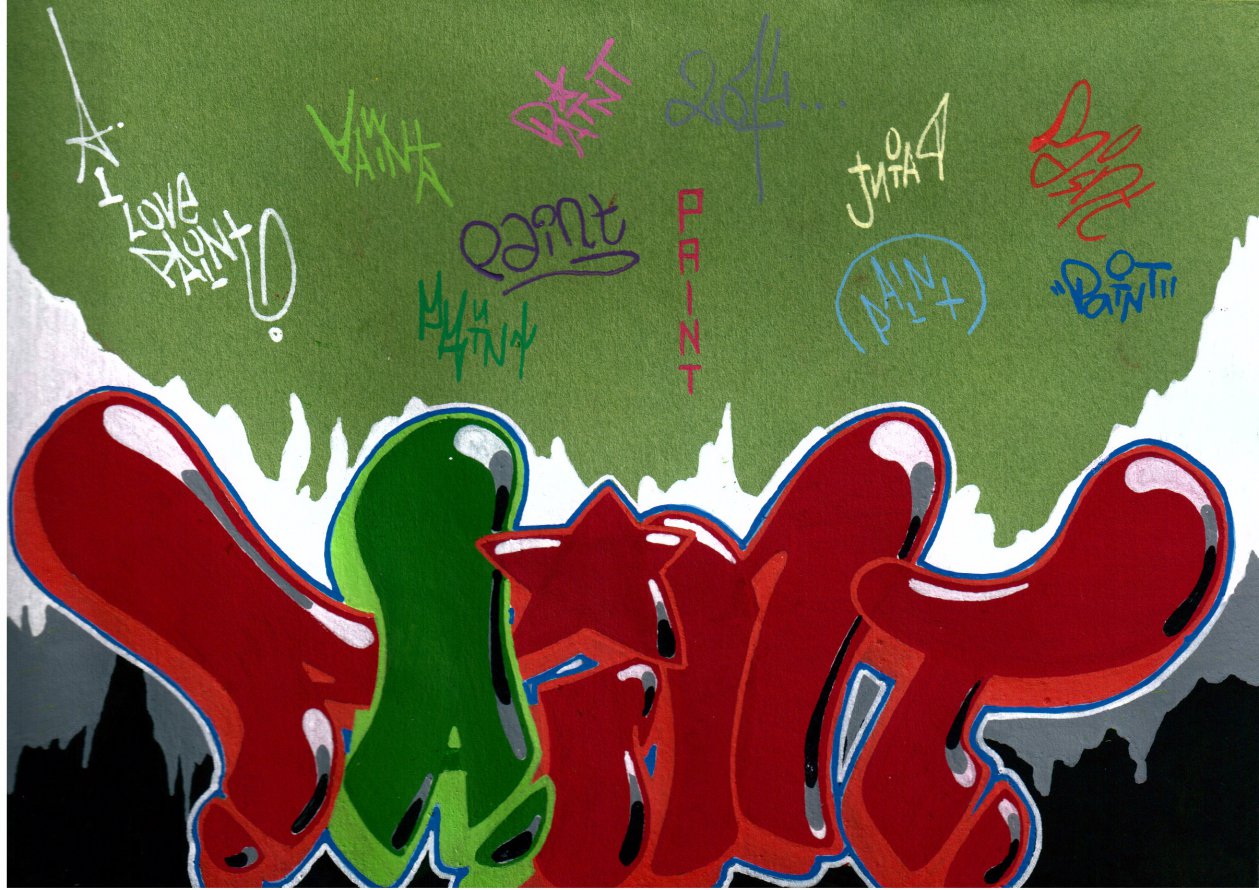 Graffiti Sketch - Photo by streetwizard (2014)