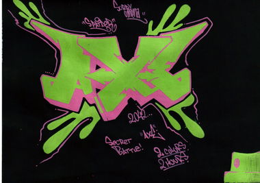 Graffiti Sketch - Photo by streetwizard (2014)