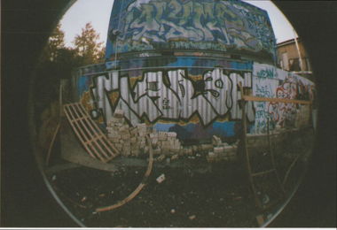 Graffiti Wall in Münster - Photo by streuner - claroe, olymp