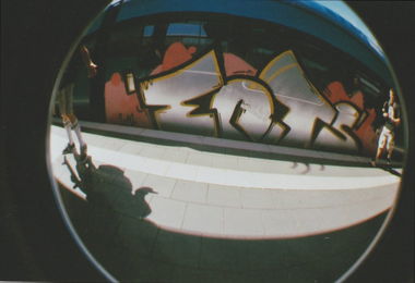 Graffiti Train in Münster - Photo by streuner - eqt´s