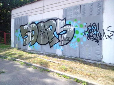 Graffiti Wall - Photo by stukone - sdopscrewsstuksoikminsk