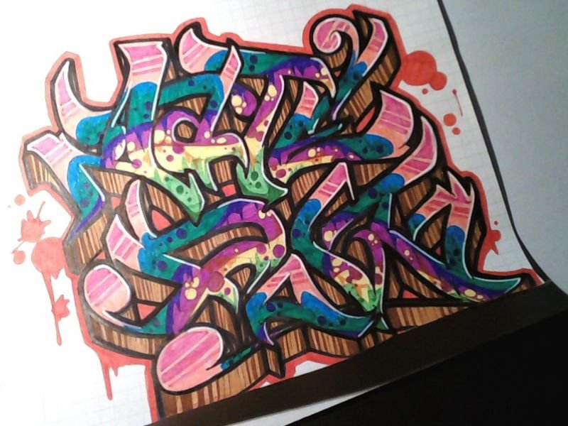 Graffiti Sketch - Photo by stulle3 - nate, dogg