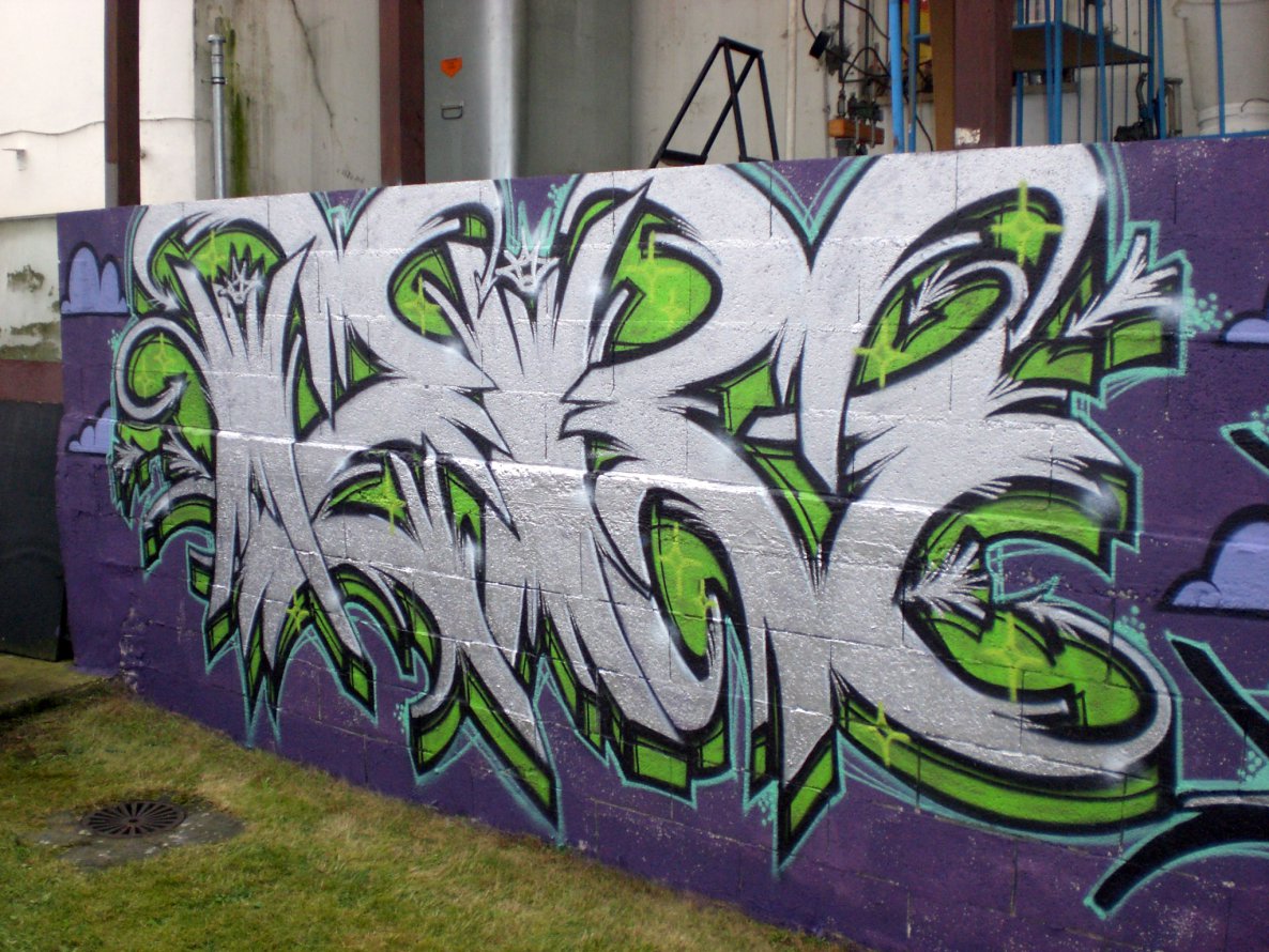 Graffiti Wall in Sankt Ingbert - Photo by stummerzeuge - izig (2010)