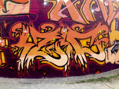 Graffiti Wall in Saarbrücken - Photo by stummerzeuge (2015)