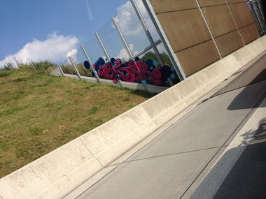 Graffiti Bombing in Stuttgart - Photo by stuttgart0711 - Ekser, Augsburg, Autobahn (2012)