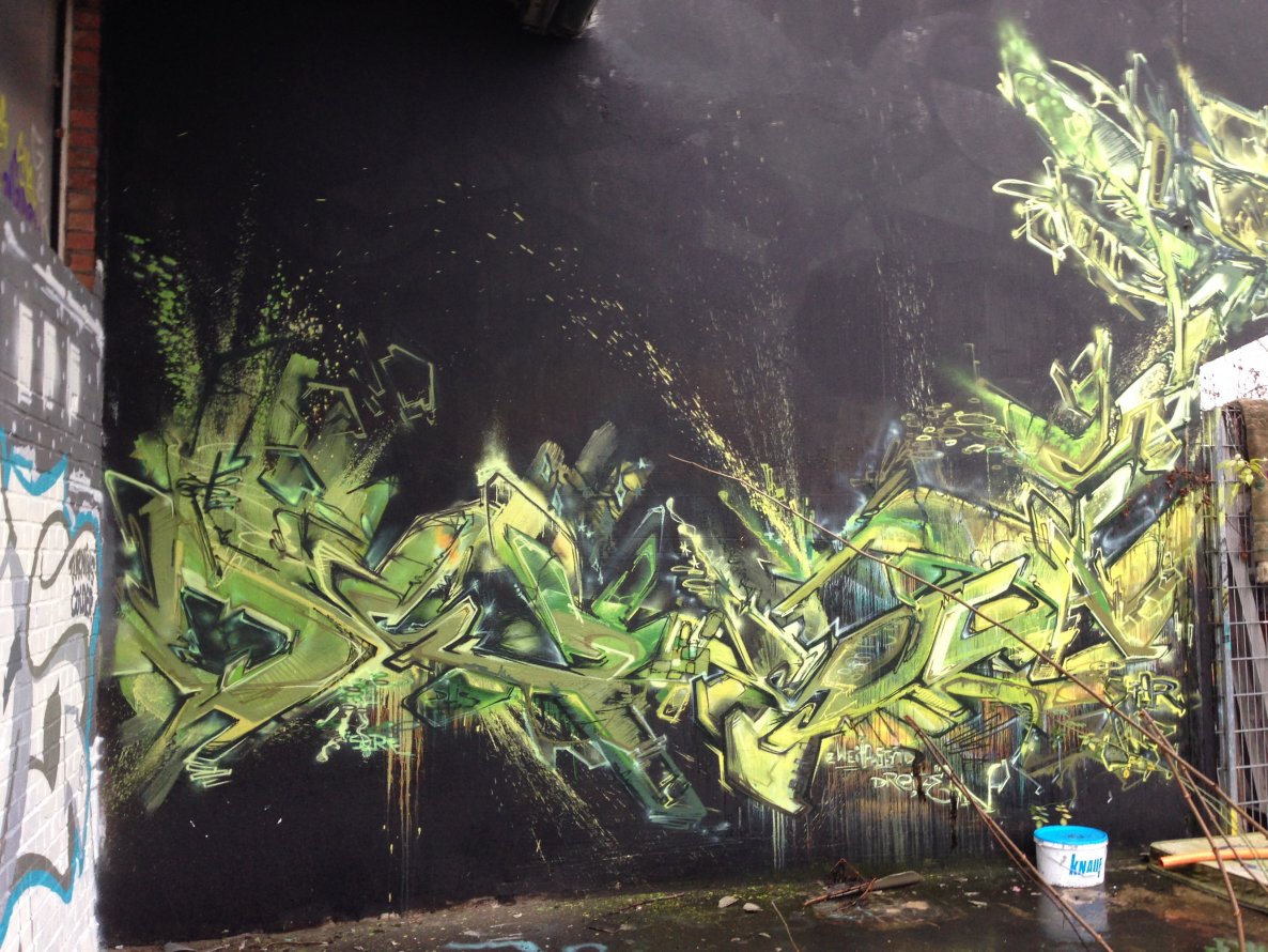 Graffiti Wall in Stuttgart - Photo by stuttgart0711 - skre, dingo, stuttgart (2013)