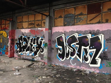 Graffiti Wall in Stuttgart - Photo by stuttgart0711 - justiz, stuttgart, foley (2013)