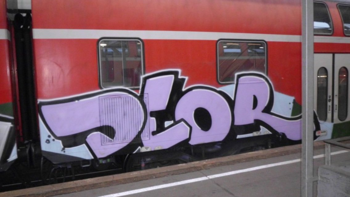 Graffiti Train in Stuttgart - Photo by stuttgart0711 - Deor, stuttgart, ulm (2013)